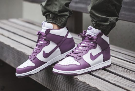海外展開中★ Nike Dunk High Violet Dust/Violet Dust-White 846813-500 【ナイキ ダンク HI】
