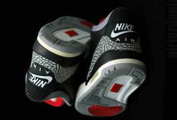 来春２月発売予定★NIKE Air Jordan 3 OG “Black Cement” Black/Cement Grey/White-Fire Red 854262-001　【ナイキ エアジョーダン ３】