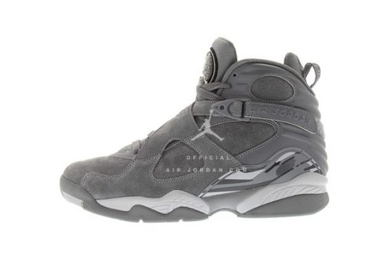 6月20日発売★ NIKE Air Jordan 8 Cool Grey/Wolf Grey-Cool Grey 305381-014 　【ナイキ エアジョーダン 8 】