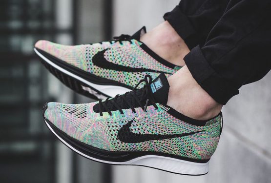 検索リンク追記★国内４月７日発売★Nike Flyknit Racer “Multicolor 2.0” Multi-Color/Black-Blue Lagoon 526628-304