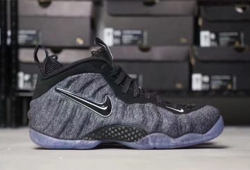 ６月５日発売★ Nike Air Foamposite Pro “Tech Fleece” Dark Grey Heather/Black-Black  【ナイキ エアフォームポジット “テックフリース”】