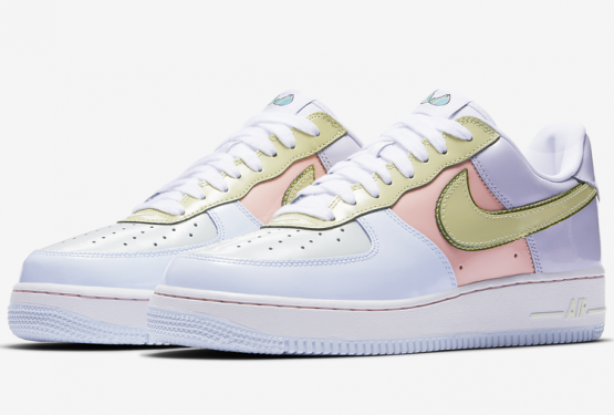 ４月１７日発売★Nike Air Force 1 Low “Easter” Titanium/Lime Ice-Storm Pink 845053-500 （ナイキ エアフォース１ LOW “イースター”）