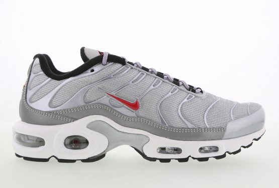 検索リンク★ 4月１５日発売★  NIKE AIR MAX PLUS METALLIC SILVER/VARSITY RED-BLACK-WHITE  903827-001  (ナイキ エアマックス プラス)