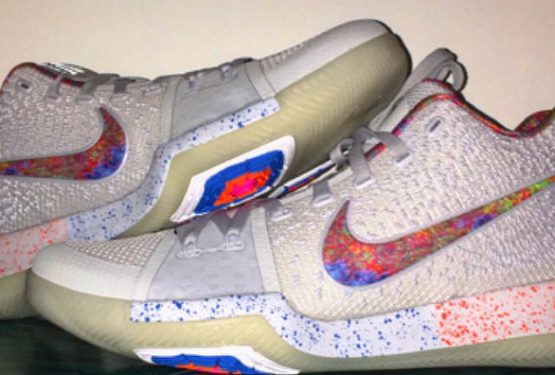 リーク★ NIKE KYRIE 3 ”EYBL” 【ナイキ カイリ― ３ ” Elite Youth Basketball League”】