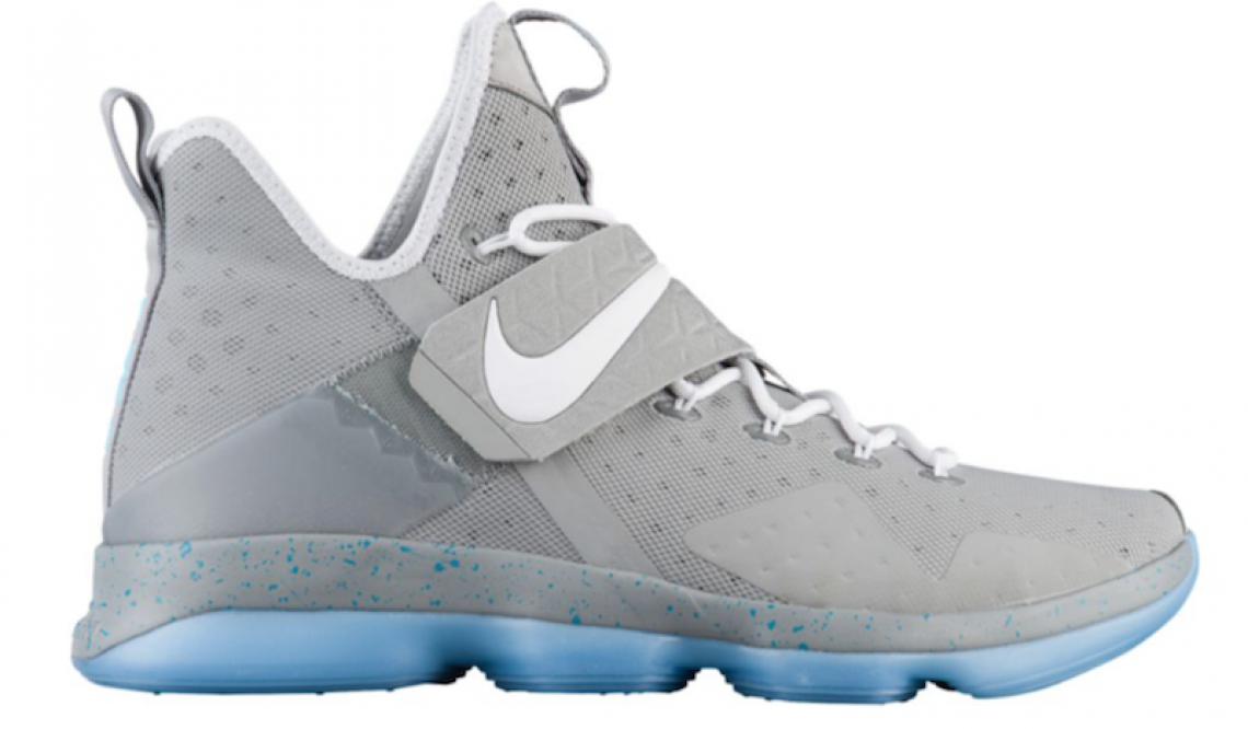 ４月６日発売★ Nike LeBron 14 “MAG” Matte Silver/White Glow 852405-005 【ナイキ レブロン １４】