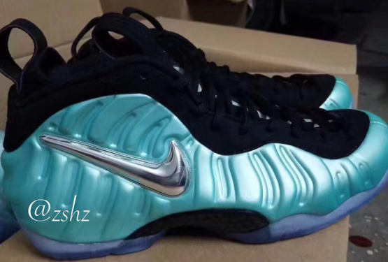 ７月発売予定★ Nike Air Foamposite Pro Island Green/Metallic Platinum 【ナイキ エア フォームポジット プロ】