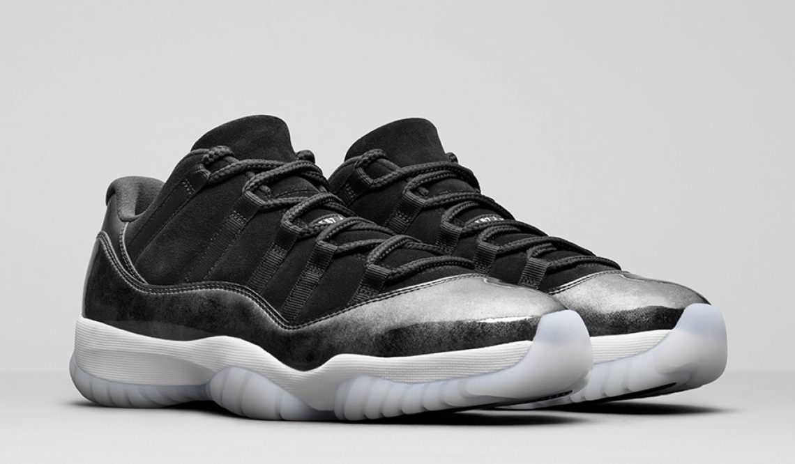 検索リンク追記★MOVIE★5月27日発売★NIKE Air Jordan 11 Low “Barons” Black/Metallic Silver-White 528895-010　【ナイキ エアジョーダン 11　LOW】
