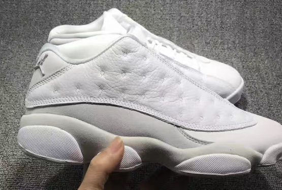 MOVIE★ 5月20日発売★ NIKE Air Jordan 13 Low White/Metallic Silver-Pure Platinum 310810-100 【ナイキ エアジョーダン 13 LOW】