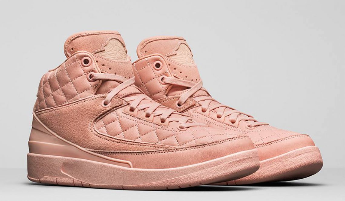 レディース＆キッズ★国内５月１５日発売★ Just Don x NIKE  Air Jordan 2 “Arctic Orange” Arctic Orange/Vachetta Tan-University Red 923840-805 　( ジャスト・ドン × ナイキ エアジョーダン2 レトロ)