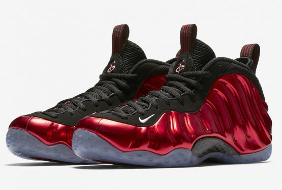 MOVIE＆公式画像追記★ Nike Air Foamposite One “Metallic Red” Varsity Red/Black-White 314996-610 【ナイキ エア フォーム ポジット 1】