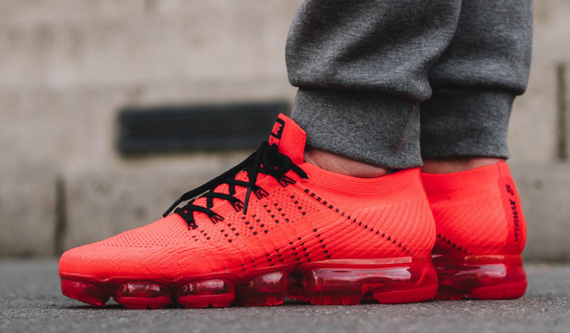 着用画像追記★CLOT x Nike Air VaporMax  Red/Black  AA2241-006
