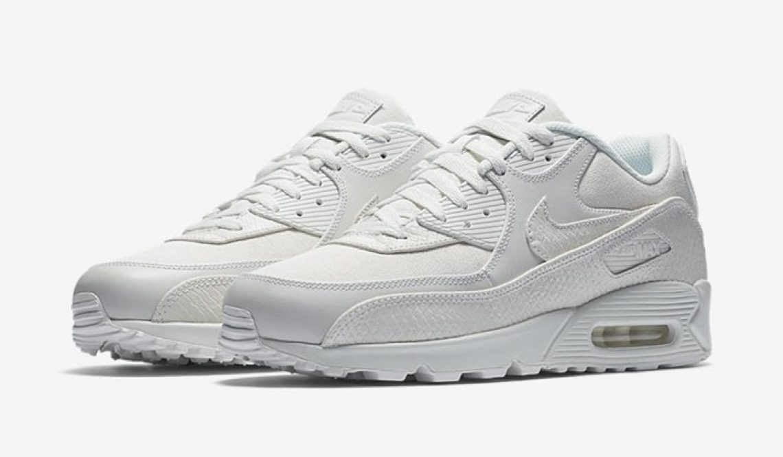 検索リンク追記★6月29日発売★ NIKE AIR MAX 90 PREMIUM  SUMMIT WHITE/SUMMIT WHITE 700155-101  (ナイキ エアマックス 90)