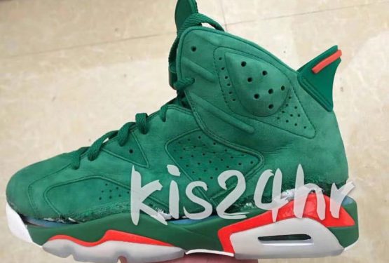 10月21日発売予定★NIKE Air Jordan 6 “Gatorade” Green/Team Orange-Summit White 384664-145 【ナイキ エアジョーダン ６ “ゲータレード”】