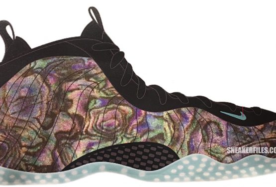 リーク★2018年発売★Nike Air Foamposite One PRM “Abalone”  575420-009　【ナイキ エア フォームポジット PRM】