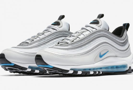 ７月６日発売★レディース★WMNS Nike Air Max 97 “Marina Blue” 2　 Platinum/Marina Blue  917647-001 (ナイキ ウィメンズ  エアマックス 97 )