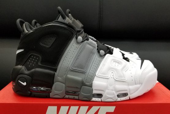 8月12日発売★Nike Air More Uptempo “Tri-Color” Black/Black/Cool-Grey-White  921948-002