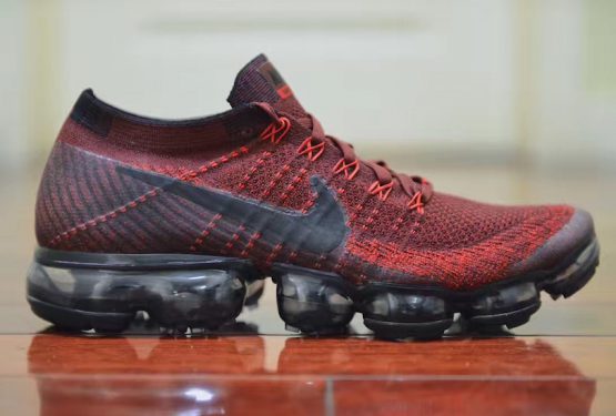 国内7月22日発売★ NIKE AIR VAPORMAX FLYKNIT “DEEP RUBY”  Dark Team Red/Black-University Red　849558-601 (ナイキ エア ヴェイパーマックス フライニット )