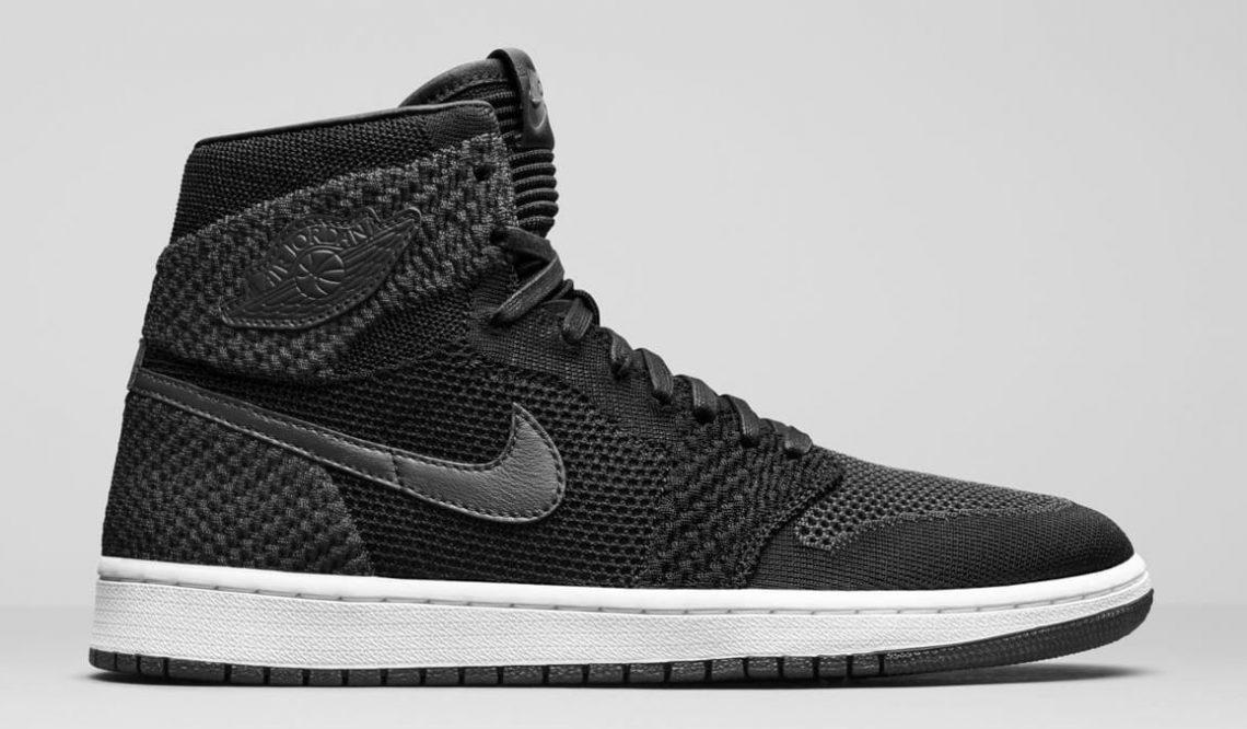 2018年2月発売★NIKE Air Jordan 1 Retro High Flyknit “BHM” Black/Lucid Green/University Red-Black  AA2426-026　（ナイキ エア ジョーダン 1 フライニット “BHM”）