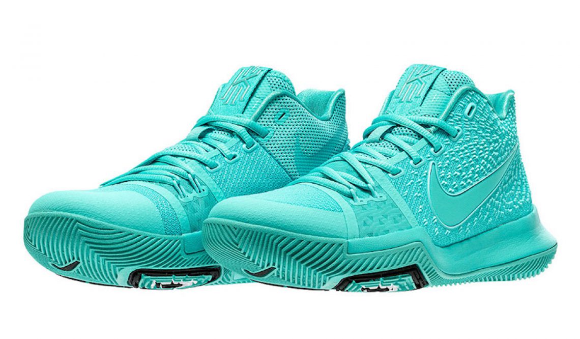 ８月１９日発売★ Nike Kyrie 3 Aqua/Aqua-Black  852395-401 (ナイキ カイリー３)