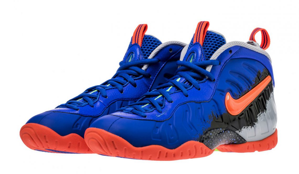 ９月１６日発売★ Nike Little Posite Pro “Nerf” Racer Blue/Total Crimson-Green Strike  644792-403  (ナイキ リトル ポジット プロ “ナーフ”)