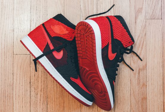 検索リンク追記★9月８日発売予定★ NIKE Air Jordan 1 Flyknit “Banned” Black/Varsity Red-White 919704-001 (ナイキ エアジョーダン１ フライニット )