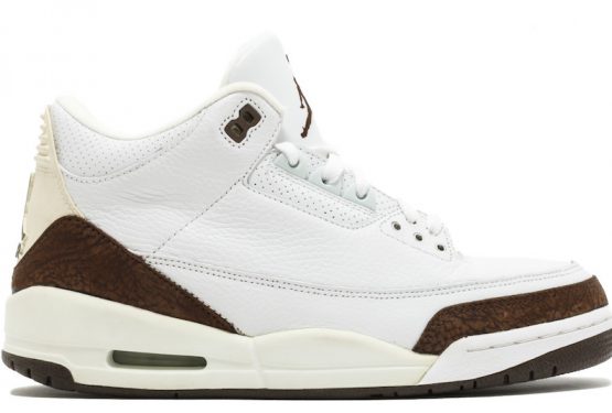 動画2018年夏発売予定★ NIKE Air Jordan 3 “Mocha”  White/Chrome-Dark Mocha  136064-122 (ナイキ エアジョーダン３ “モカ”)