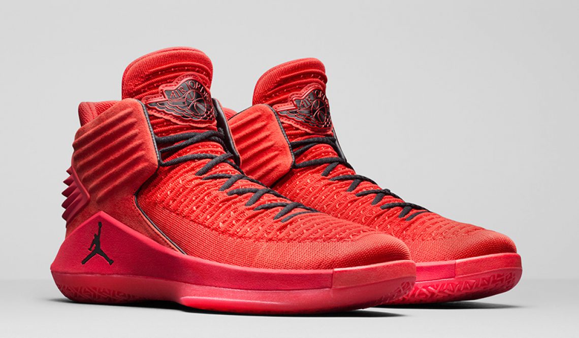 検索リンク追記★9月23日発売★ NIKE AIR JORDAN XXXII GYM RED/BLACK  ah3348－601 (ナイキ エアジョーダン 32)