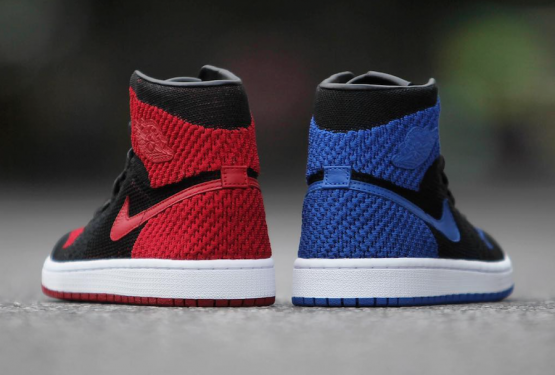 10月7日発売★ NIKE Air Jordan 1 Flyknit “Royal”  Black/Game Royal-White : 919704-006  (ナイキ エアジョーダン１ “フライニット”)