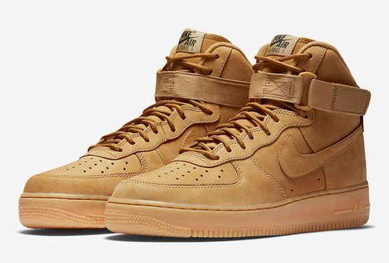 １０月１日発売★ Nike Air Force 1 High Flax/Flax-Outdoor Green-Gum  882096-200 (ナイキ エアフォース 1)