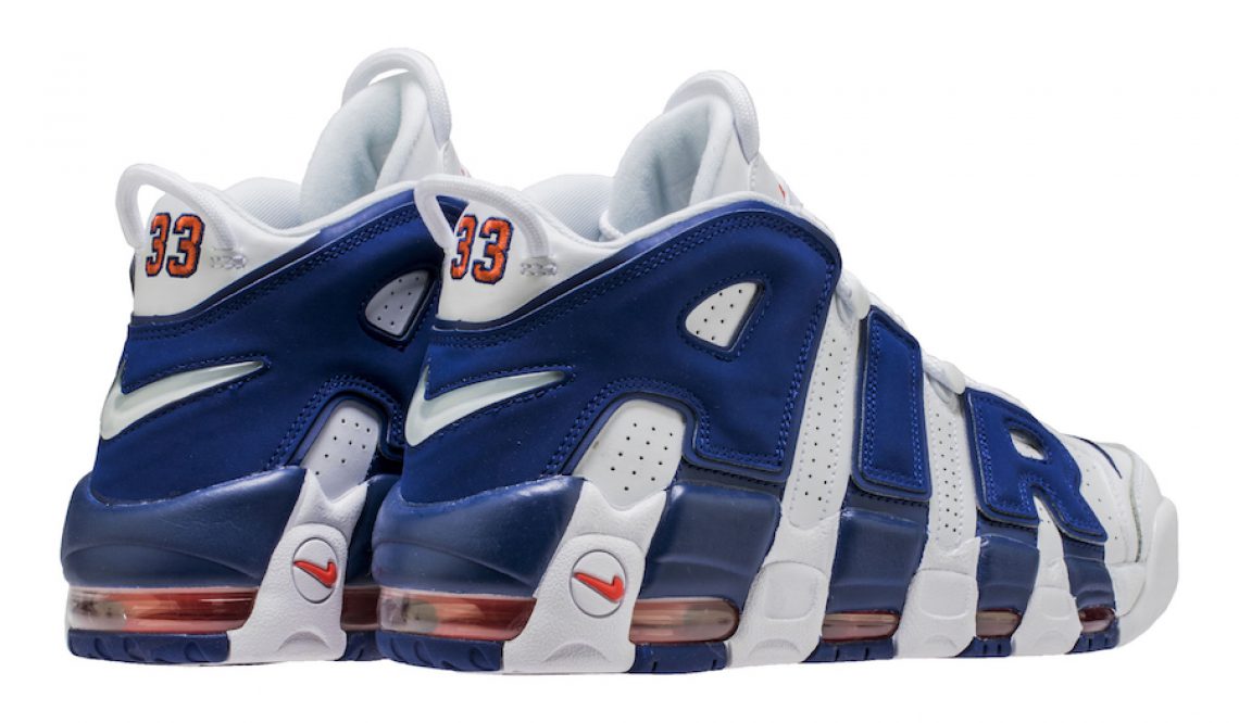 検索リンク★9月23日発売★ Nike Air More Uptempo “Knicks” aka “The Dunk” Color: White/Deep Royal Blue-Team Orange 921948-101 (ナイキ エア モア アップテンポ)