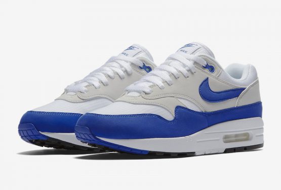 動画＆検索リンク追記★10月12日発売★ NIKE AIR MAX 1 ANNIVERSARY WHITE/GAME ROYAL-NEUTRAL GREY-BLACK  908375-102 (ナイキ エアマックス 1)