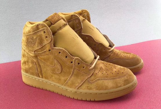 検索リンク追記★ 動画★11月25日発売★ NIKE Air Jordan 1 Retro High OG “Wheat”  Golden Harvest/Elemental Gold  555088-710(ナイキ エアジョーダン 1 OG)