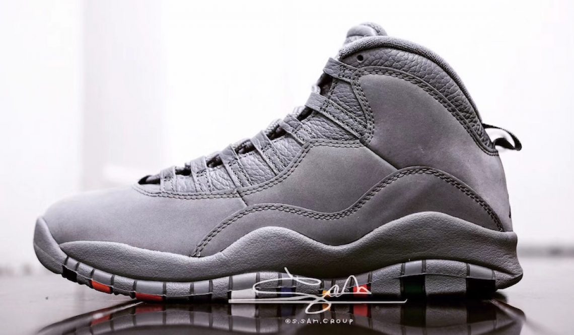 1月発売予定★NIKE Air Jordan 10 Cool Grey Cool Grey/White-Cool Grey 310805-022 (ナイキ エアジョーダン 10)