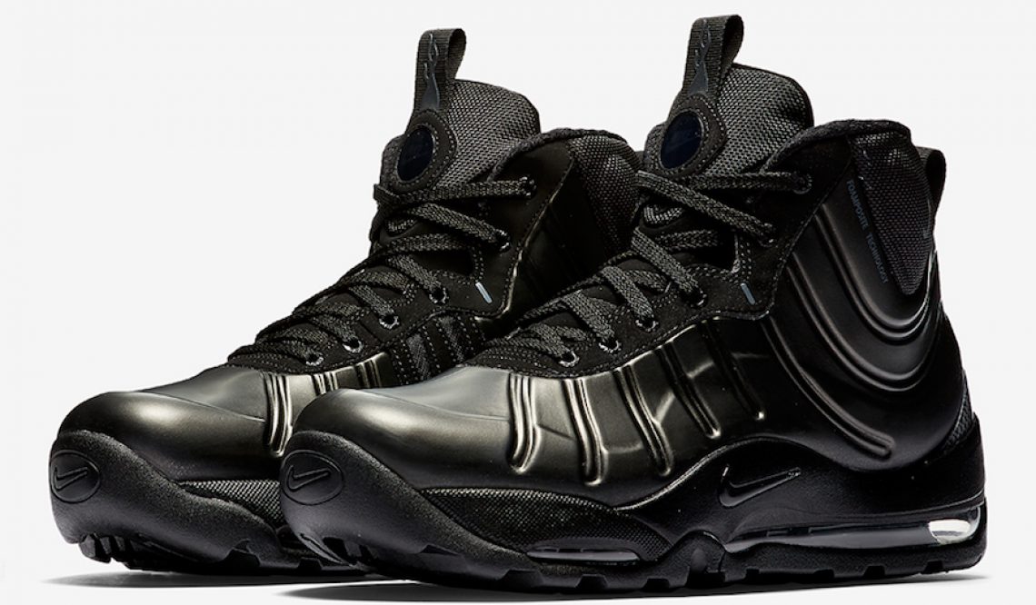 海外展開中★Nike Air Bakin Posite  Black/Black/Black-Anthracite 618056-001　（ナイキ エア ベイキン ポジット ）