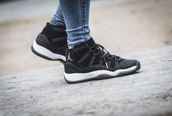 検索リンク&動画★ 11月24日発売★ NIKE AIR JORDAN 11 RETRO GG PREMIUM “HEIRESS” BLACK/METALLIC GOLD-WHITE 852625-030 (ナイキ エアジョーダン 11 エアレス)