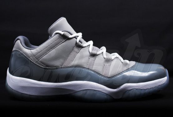 2018年4月発売予定★ NIKE Air Jordan 11 Low Cool Grey Medium Grey/Gunsmoke-White 528895-003 ( ナイキ エアジョーダン11 レトロ ロー)