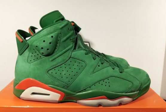 動画★12月30日発売★ NIKE Air Jordan 6 NRG Gatorade  Pine Green/Pine Green-Orange Blaze Style  AJ5986-335 (ナイキ エアジョーダン６ “ゲータレード”）)