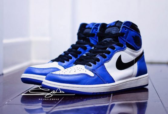 2018年2月発売予定★ NIKE AIR JORDAN 1 RETRO HIGH OG  Game Royal/Summit White-Black  555088-403