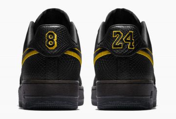 動画★ 12月18日発売★  Nike Air Force 1 Low Black Mamba for Kobe Bryant’s Jersey Retirement