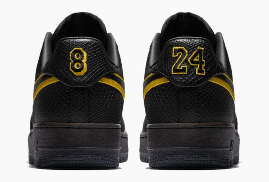 動画★ 12月18日発売★  Nike Air Force 1 Low Black Mamba for Kobe Bryant’s Jersey Retirement
