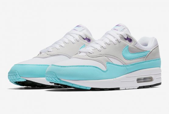 検索リンク★1月26日発売★NIKE AIR MAX 1 ANNIVERSARY WHITE/AQUA-NEUTRAL GREY-BLACK  908375-105 (ナイキ エアマックス１ アニバーサリー)