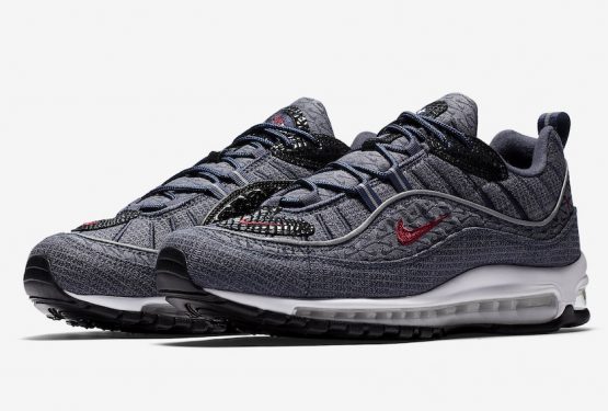 近日発売★Nike Air Max 98 QS  Thunder Blue/Team Red-Diffused Blue  924462-400　（ナイキ エアマックス 98 QS）