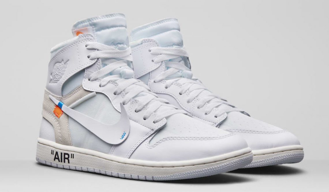 動画★ 3月3日発売★ Off-White xNIKE  Air Jordan 1 White/White  AQ0818-100 (オフホワイト × ナイキ エアジョーダン 1)