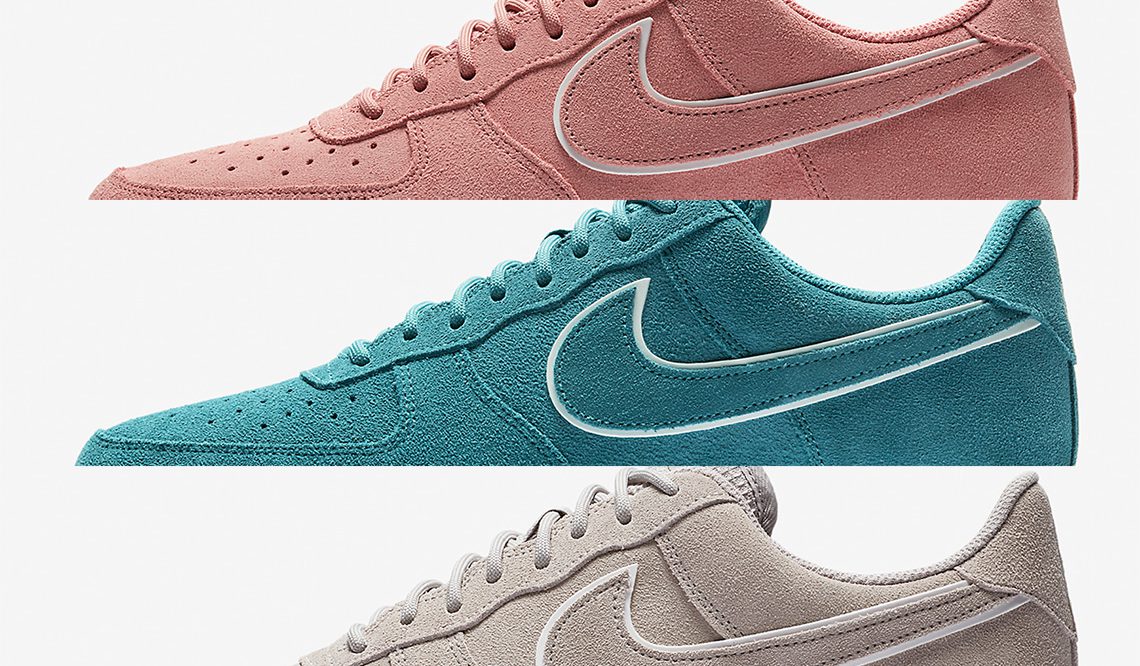 Nike Air Force 1 Low “Suede” Pack 　(ナイキ エアフォース１ ”スエードパック”)