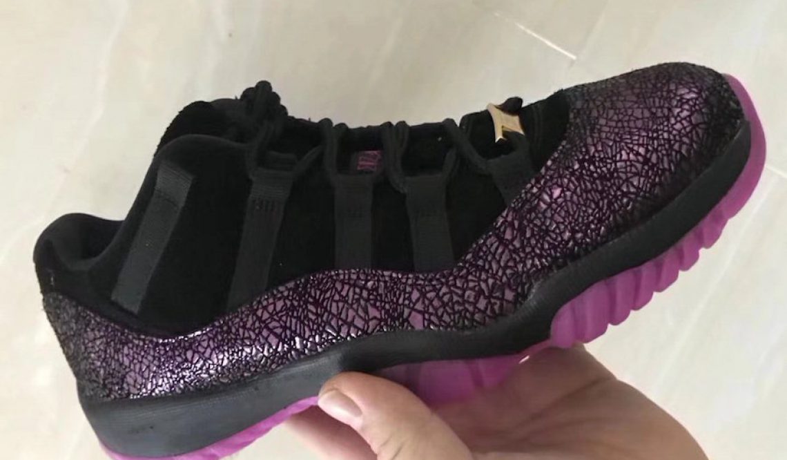 ５月発売★ NIKE Air Jordan 11 Low “Think 1”  Black/Fuchsia Blast  AR5149-005 (ナイキ エアジョーダン 11 LOW)