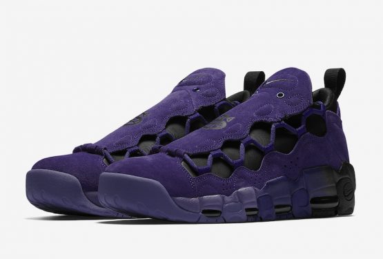 4月20日発売★ NIKE AIR MORE MONEY PRPL QS AQ2177-500 COURT PURPLE/COURT PURPLE-BLK (ナイキ)