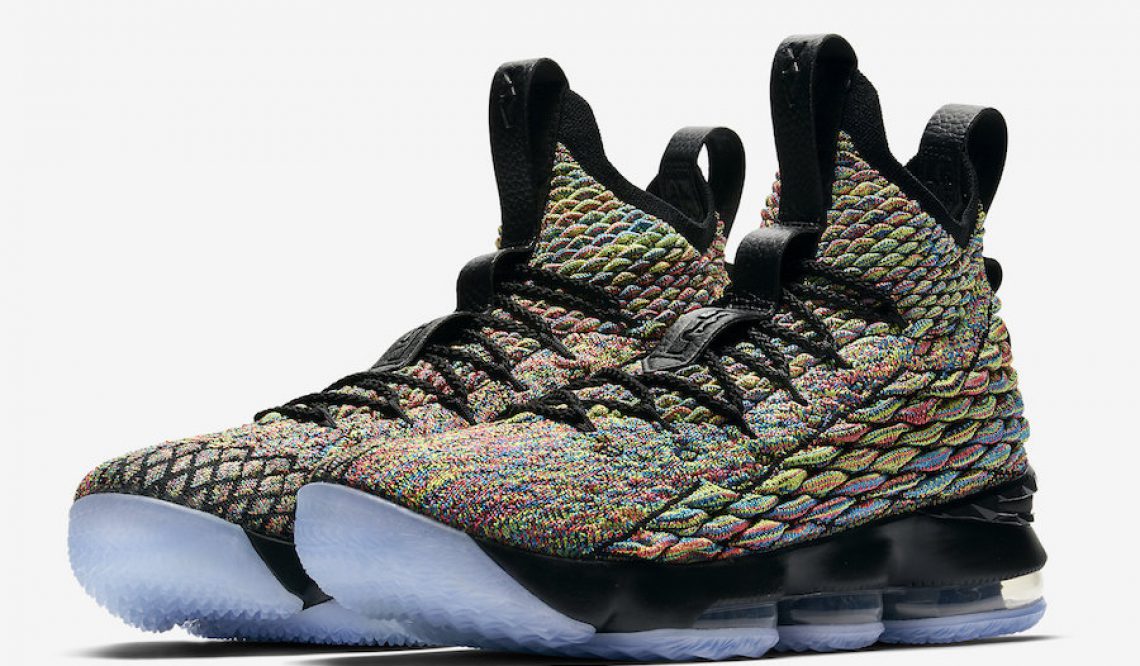 ４月１２日発売★ Nike LeBron 15 “Four Horsemen”  Multi-Color/Black  ao1754-901 (ナイキ レブロン 15)