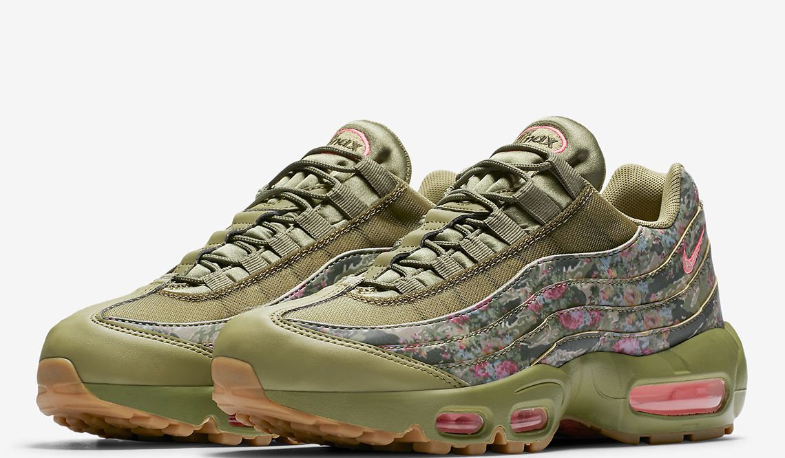 発売開始★ NIKE WMNS AIR MAX 95 NEUTRAL OLIVE/ARCTIC PUNCH aq6385-200 (ナイキ ウィメンズ エア マックス 95)