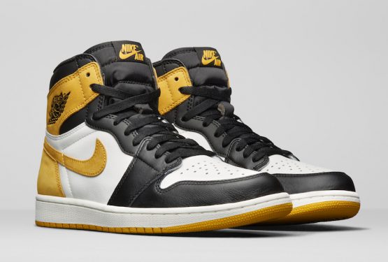 動画★5月3日発売★NIKE Air Jordan 1 Retro High OG “Yellow Ochre”  Summit White/Black-Yellow Ochre 555088-109  (ナイキ エアジョーダン 1）