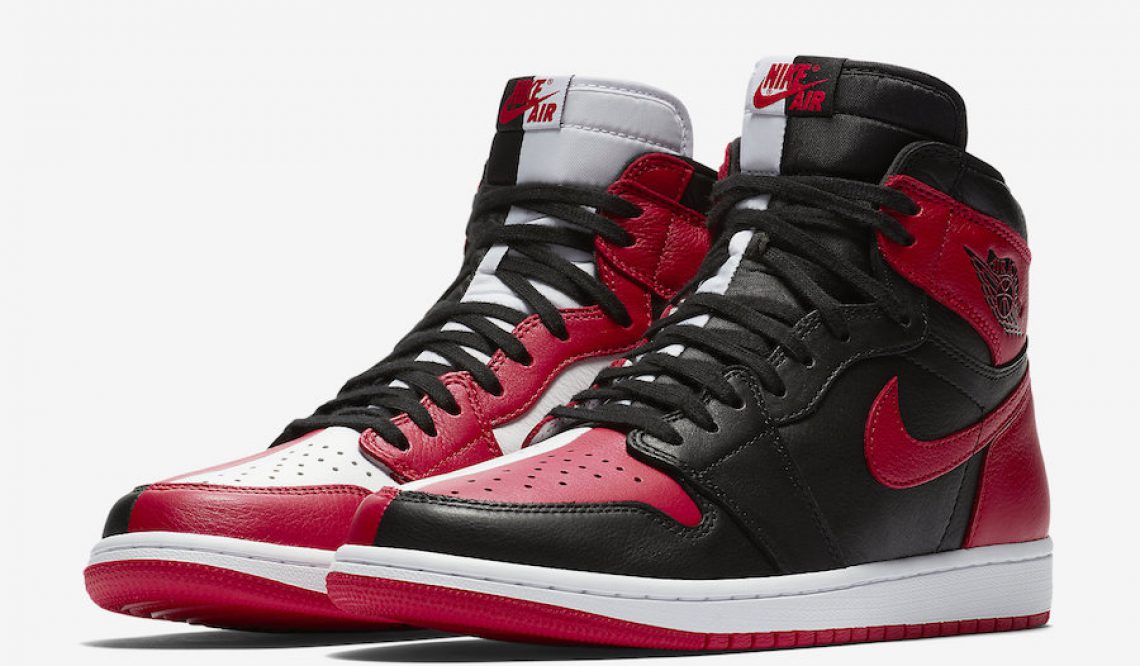 動画★５月１９日発売★NIKE AIR JORDAN 1 RETRO HIGH OG “HOMAGE TO HOME” BLACK/WHITE-UNIVERSITY RED 　861428-061　（ナイキ エアジョーダン1 レトロ ハイ OG “オマージュ・トゥ・ホーム”）